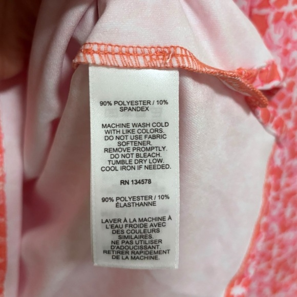 NWT vineyard vines printed sankaty boatneck top - Picture 4 of 7